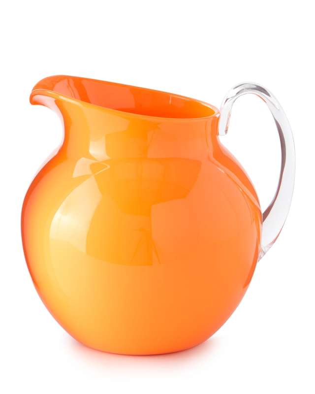 Palla Fluorescent Acrylic Pitcher, Orange